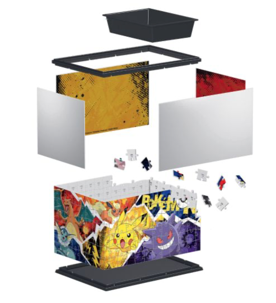 Pokemon 3D Puzzle Storage Box