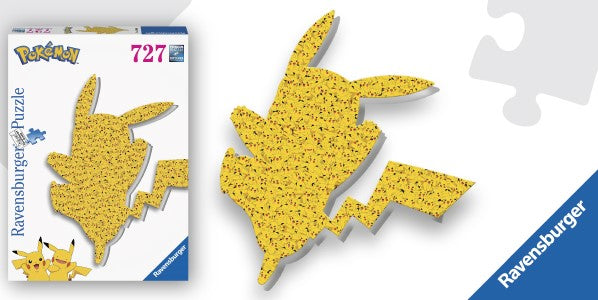 Pikachu Shape 727pc Puzzle