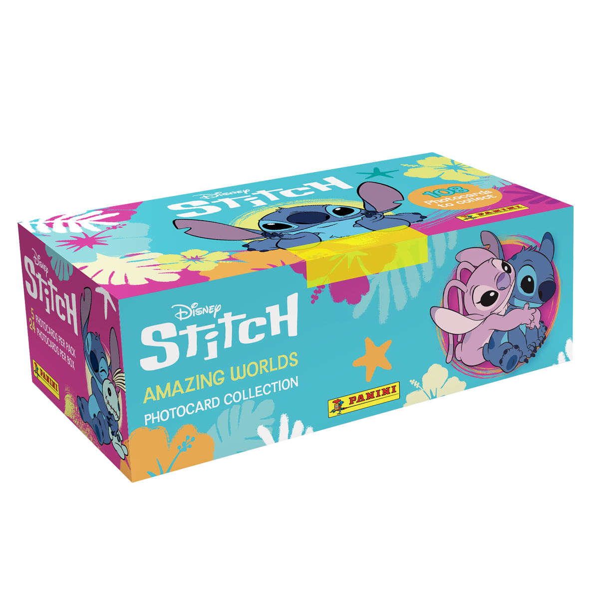 Panini: Disney Stitch Amazing Worlds Photocard Collection Pack