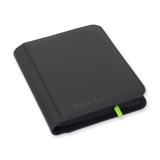 VaultX 4 Pocket Toploader Zip Binder side-loading pockets