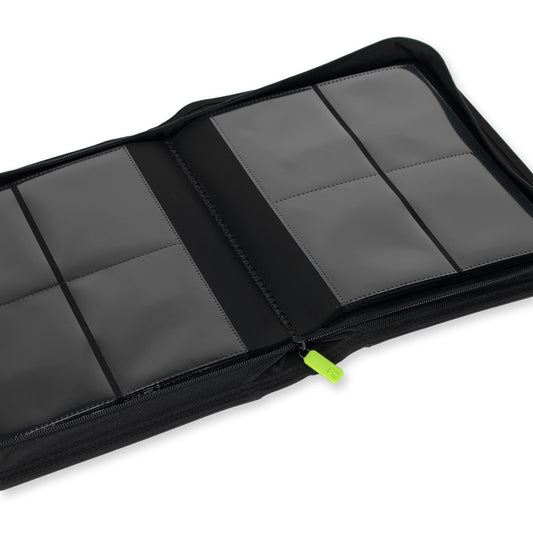 VaultX 4 Pocket Toploader Zip Binder open pages