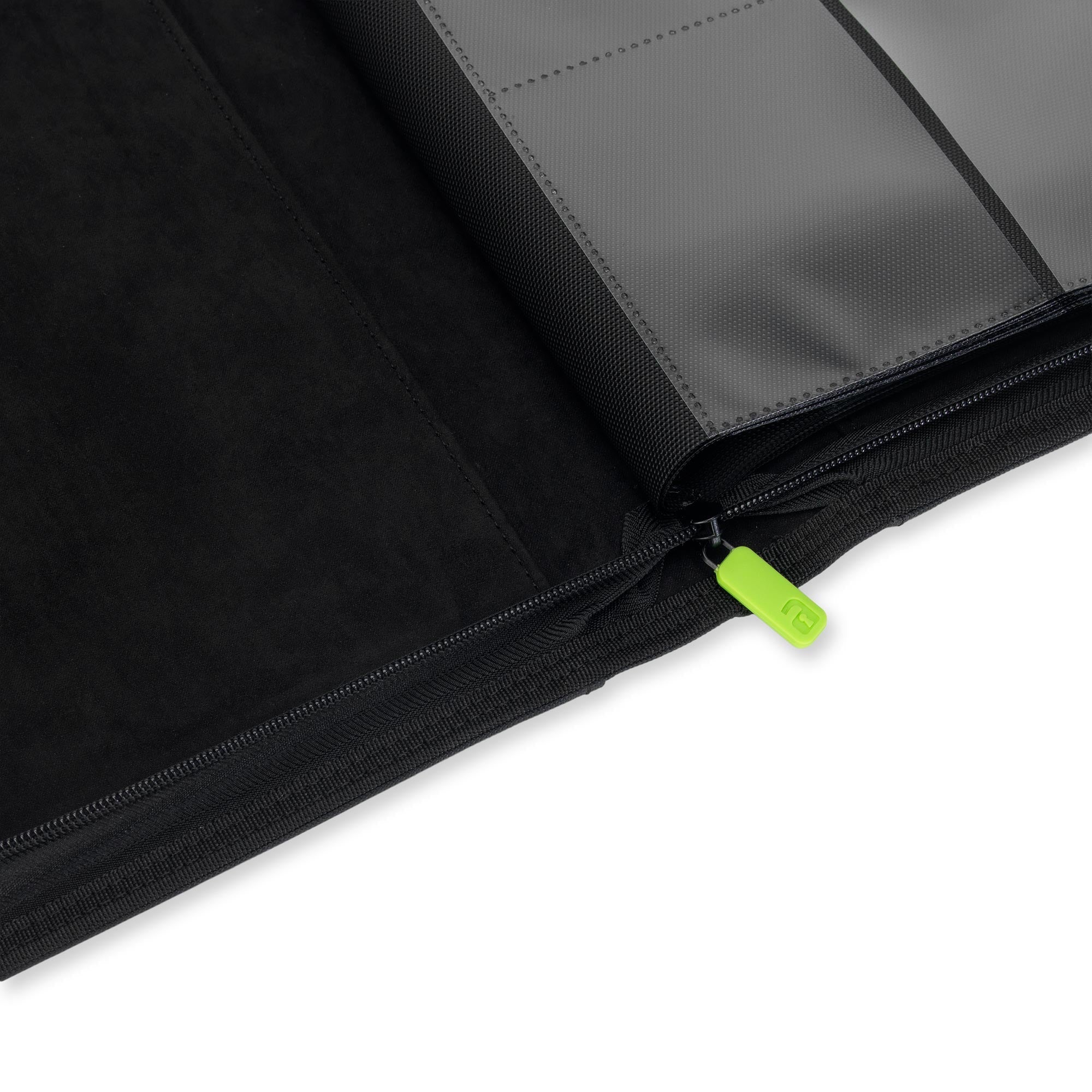 VaultX 4 Pocket Toploader Zip Binder zip closure