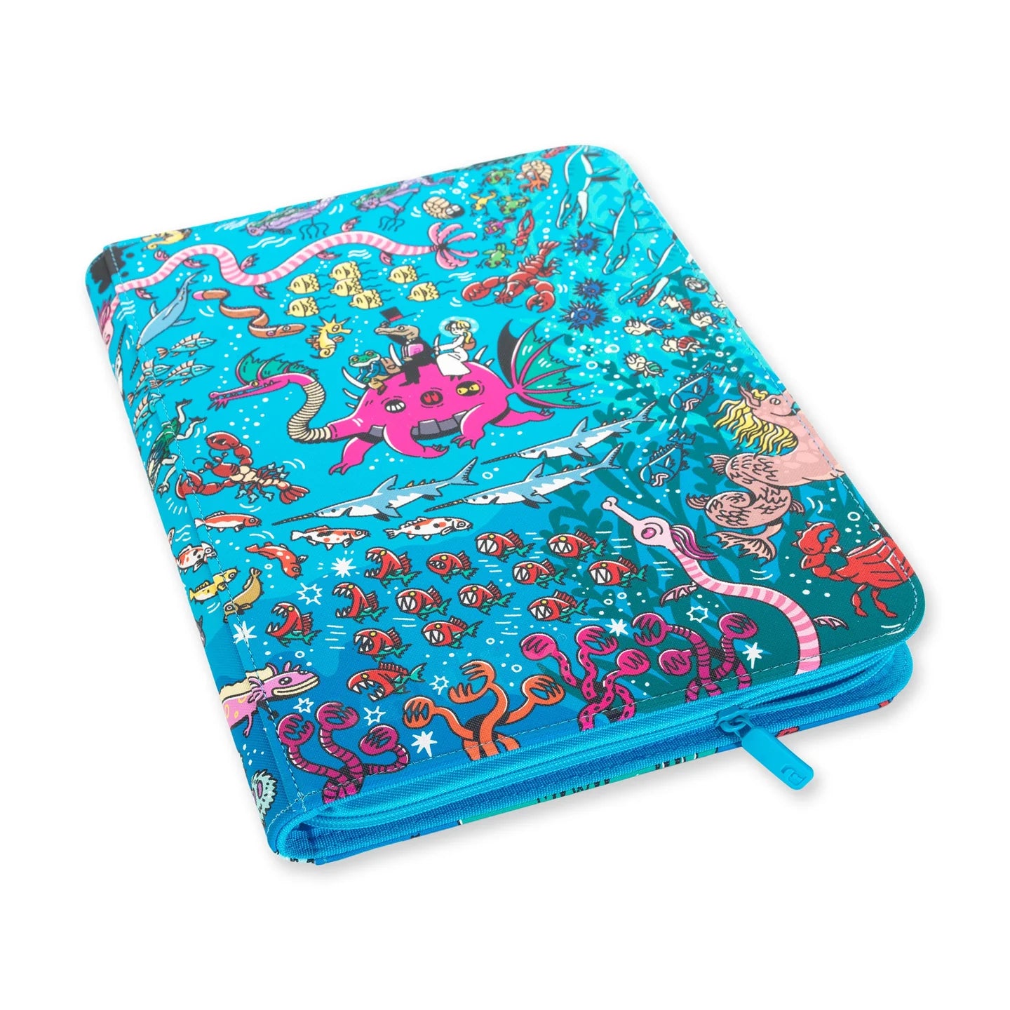 VaultX: 9 Pocket Premium Zip Binder Water - Osare