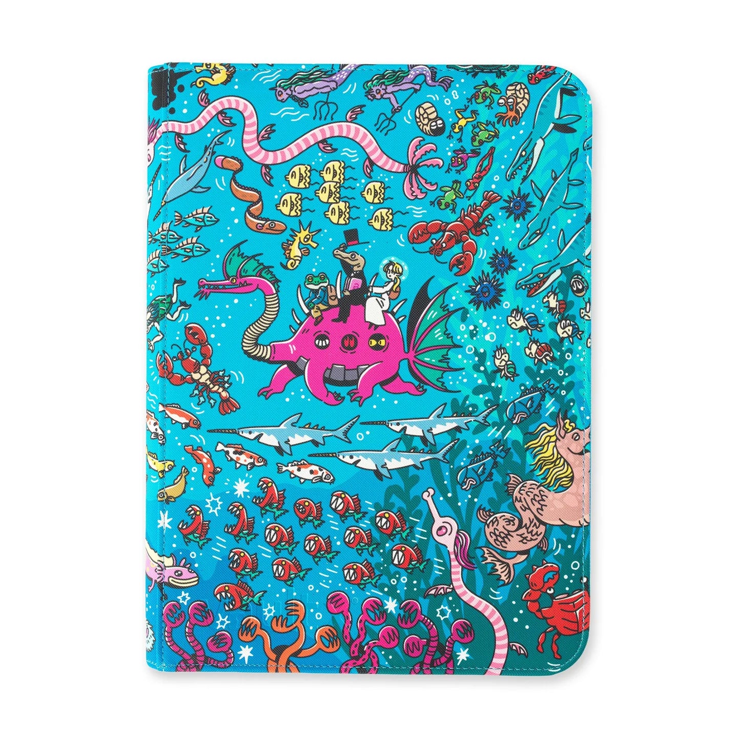 VaultX: 9 Pocket Premium Zip Binder Water - Osare