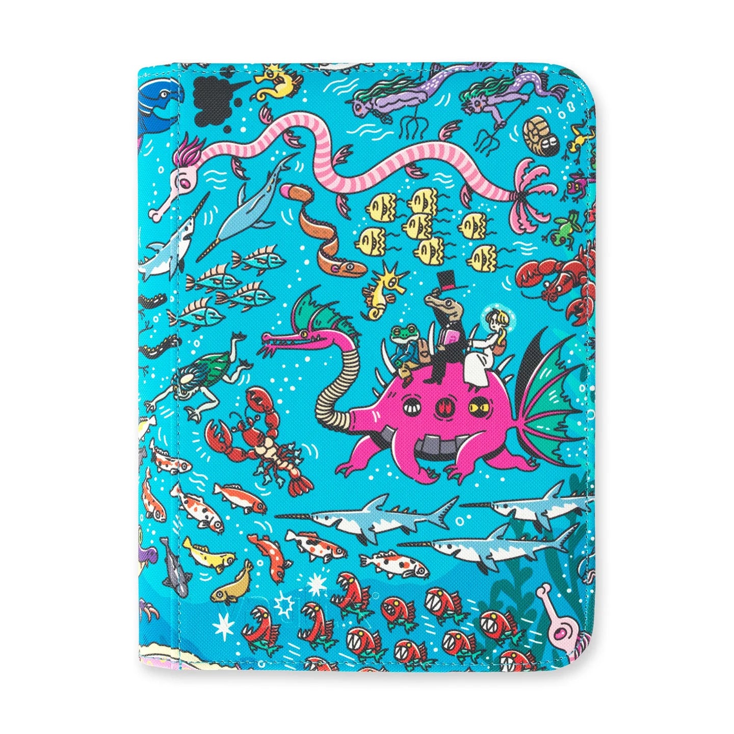 VaultX: 4 Pocket Premium Zip Binder Water - Osare