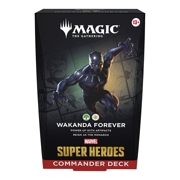 Magic The Gathering: Marvel Super Heroes Commander Deck - Wakanda Forever