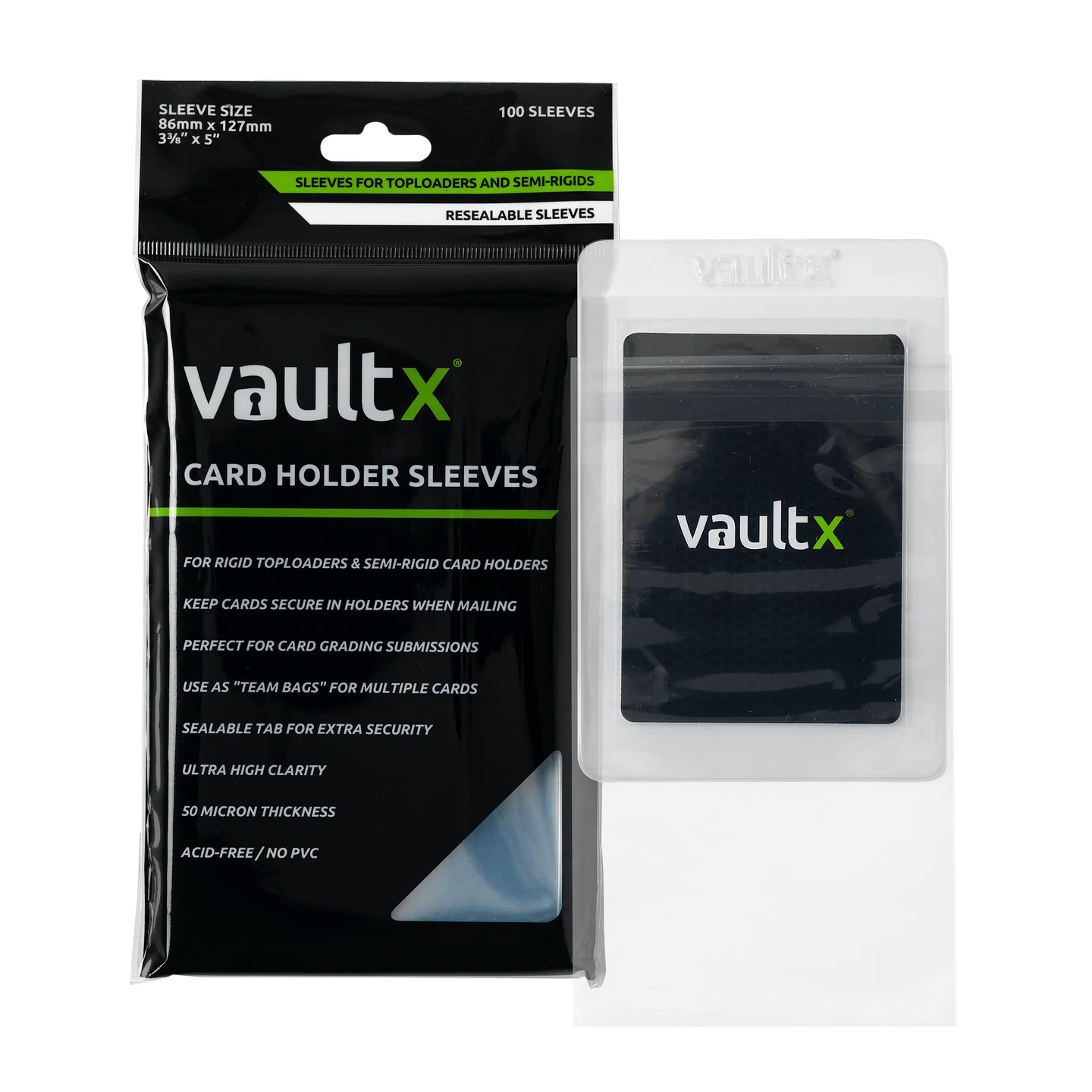 VaultX: Card Holder Sleeves (100pk)