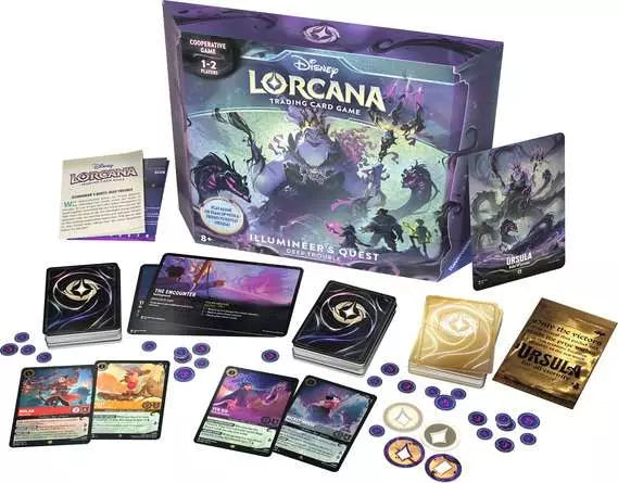 Disney Lorcana TCG: Ursula's Return - Deep Trouble Illumineers Quest - Gift Set