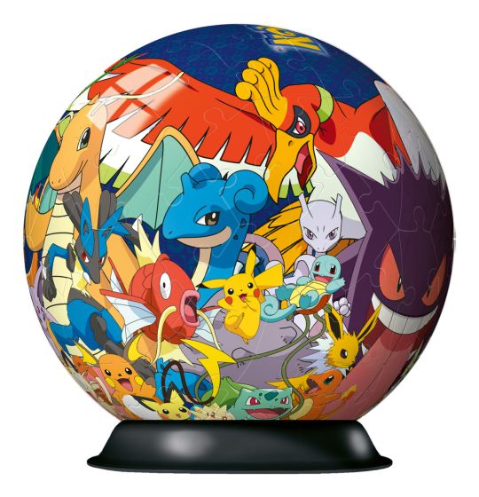 Pokémon 72-Piece 3D Puzzle Ball – Pikachu & Friends