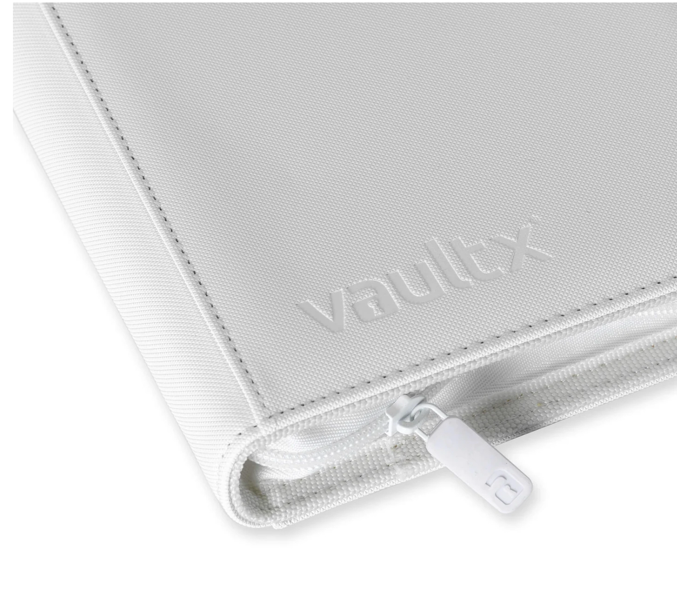 VaultX: White Edition Premium 12 Pocket Binder