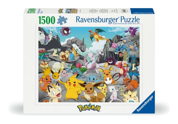 Ravensburger: Pokémon Classics 1500-Piece Jigsaw Puzzle – Ravensburger