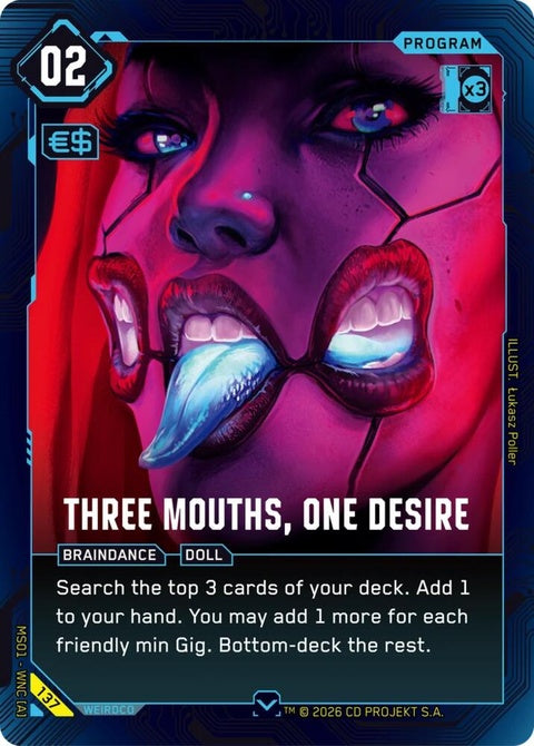 137-threemouthsonedesire