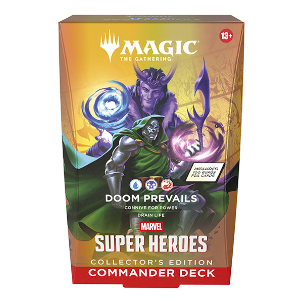 Magic The Gathering: Marvel Super Heroes Collector Commander Deck - Doom Prevails