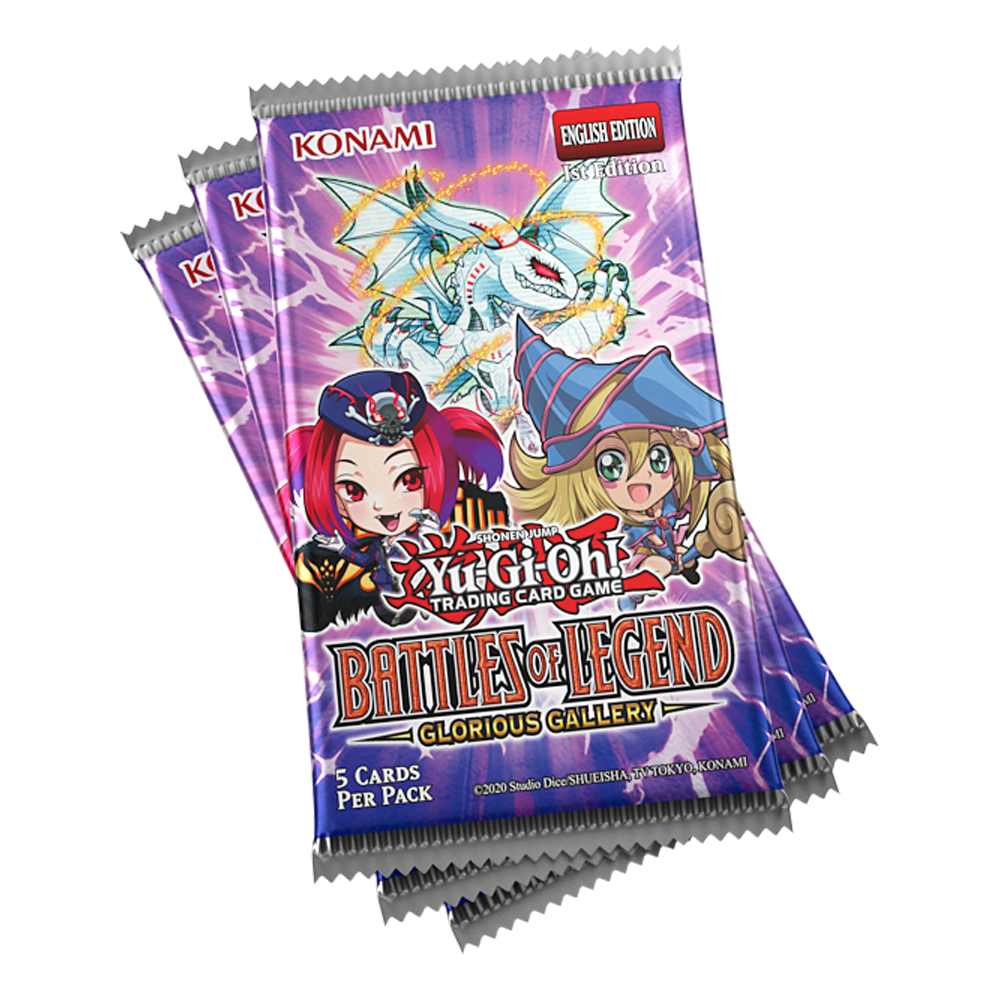 Yu-Gi-Oh!: Battles Of Legend - Glorious Gallery Booster Pack