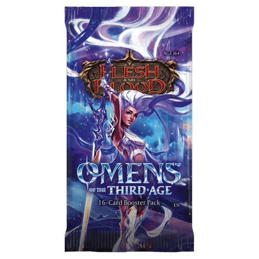 Flesh & Blood: Omens of the Third Age Booster Box (24 Booster Packs)