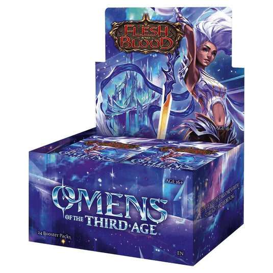 Flesh & Blood: Omens of the Third Age Booster Box (24 Booster Packs)