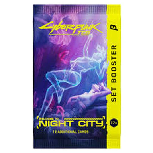 Cyberpunk TCG: Welcome To Night City Booster Pack