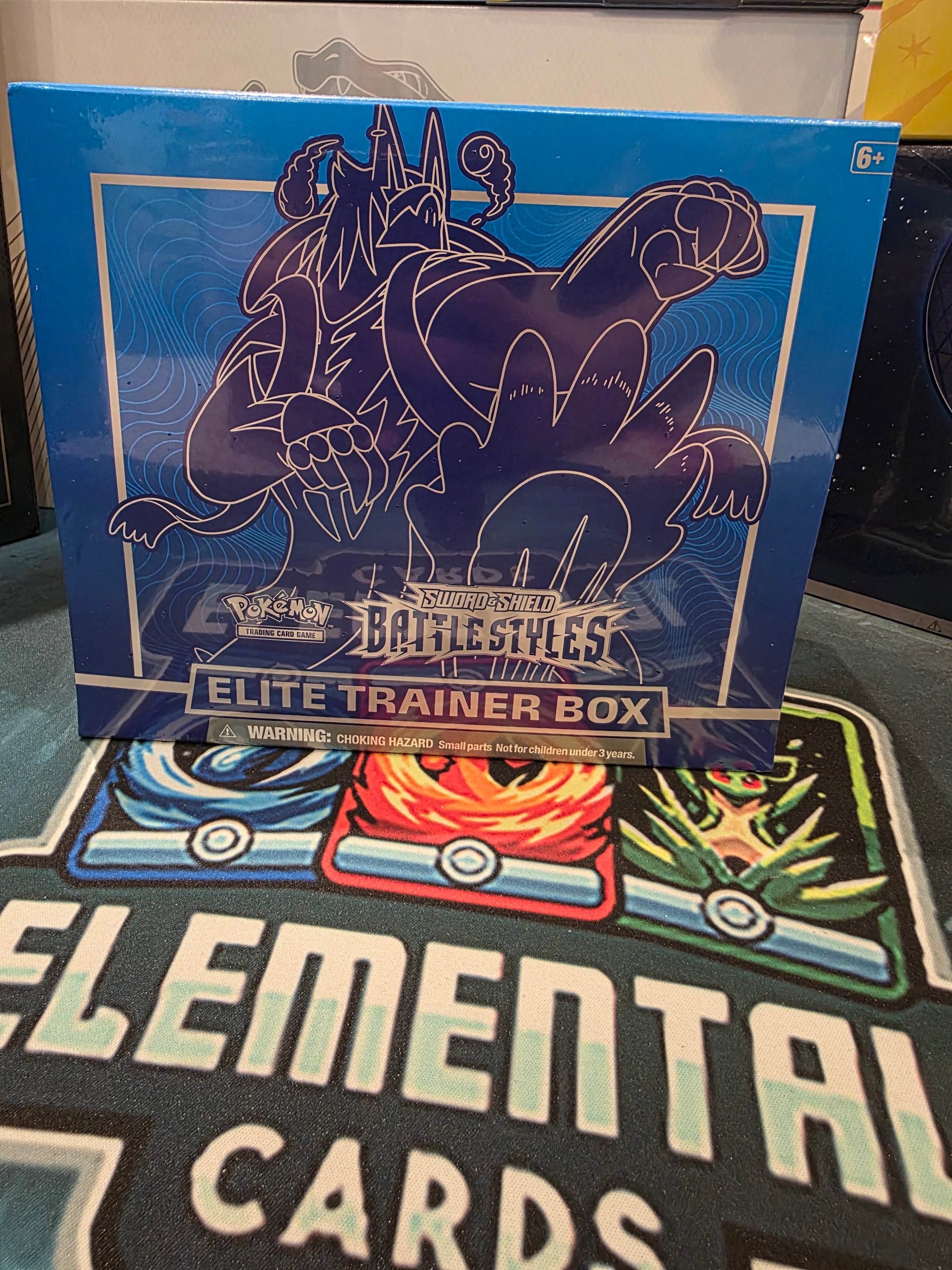 Pokemon: Battle Styles - Elite Trainer Box ETB (Blue)