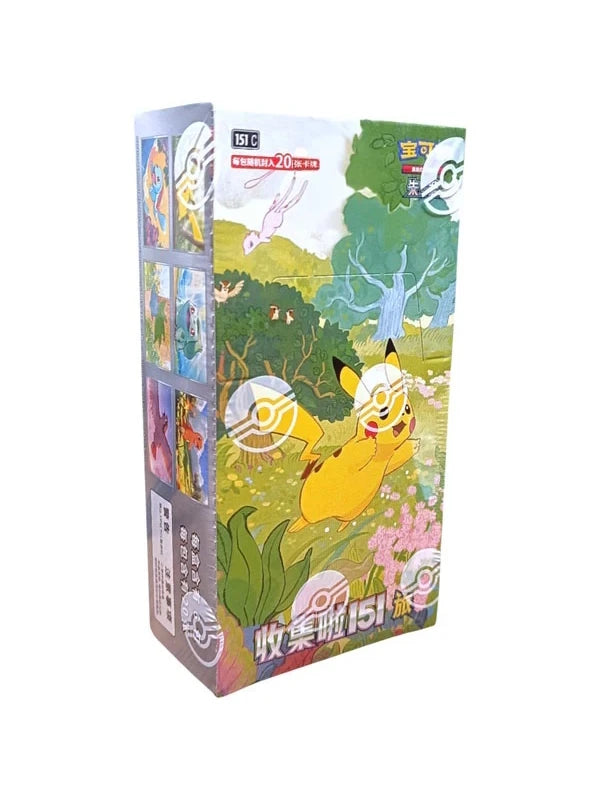 Pokemon TCG: 151 Journey Booster Box Slim Chinese