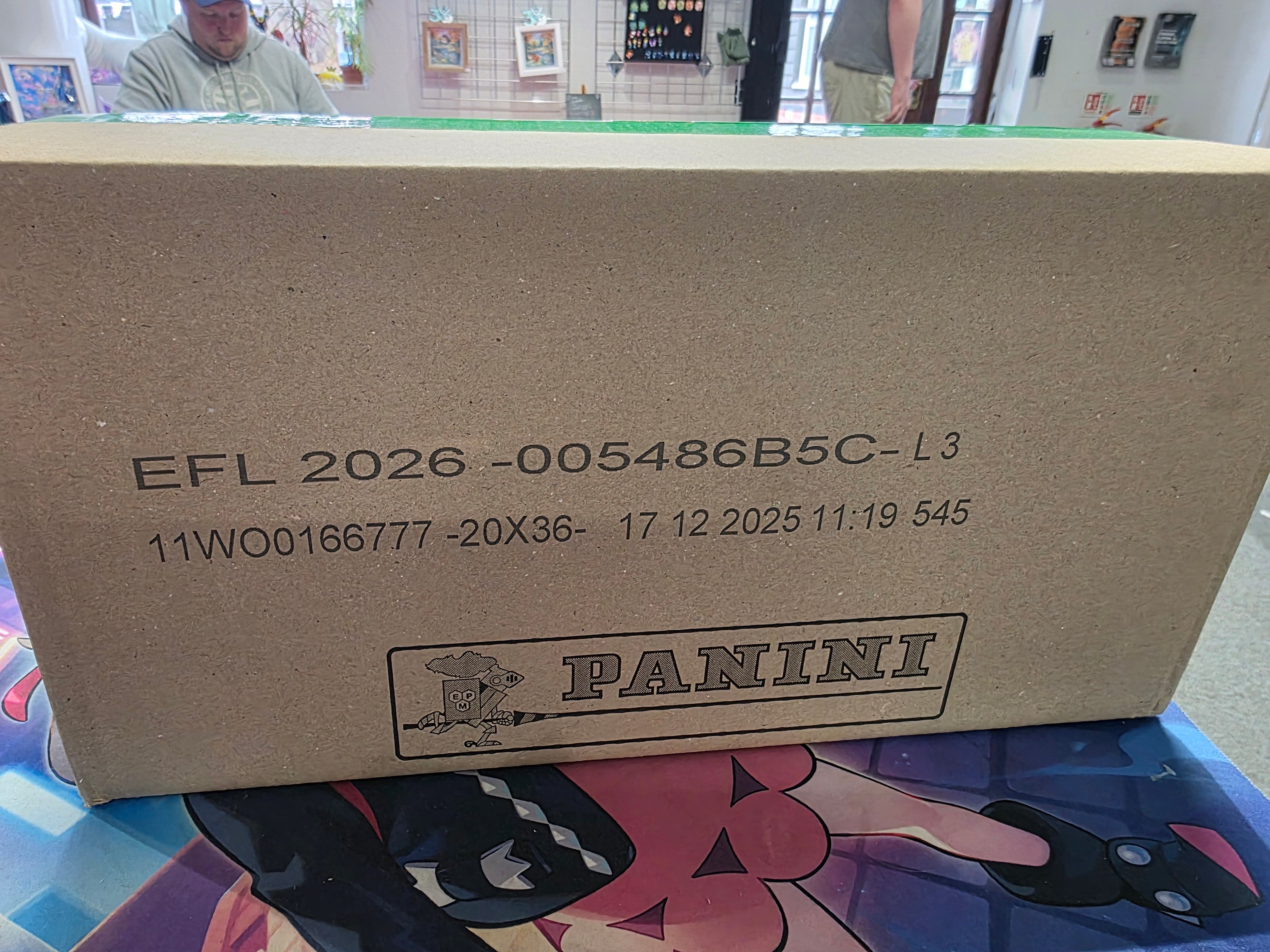 Panini: EFL Official Sticker Collection 2025/26 - Sealed Case (20 Boxes of 36 Packs)