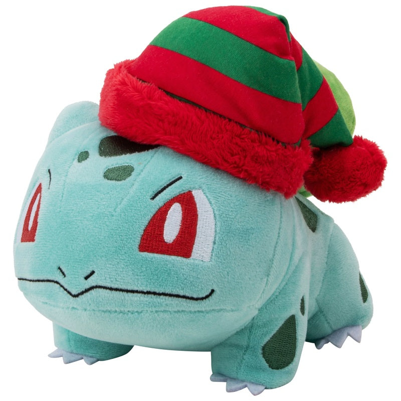 Pokemon 8" Bulbasaur Plush with Striped Hat