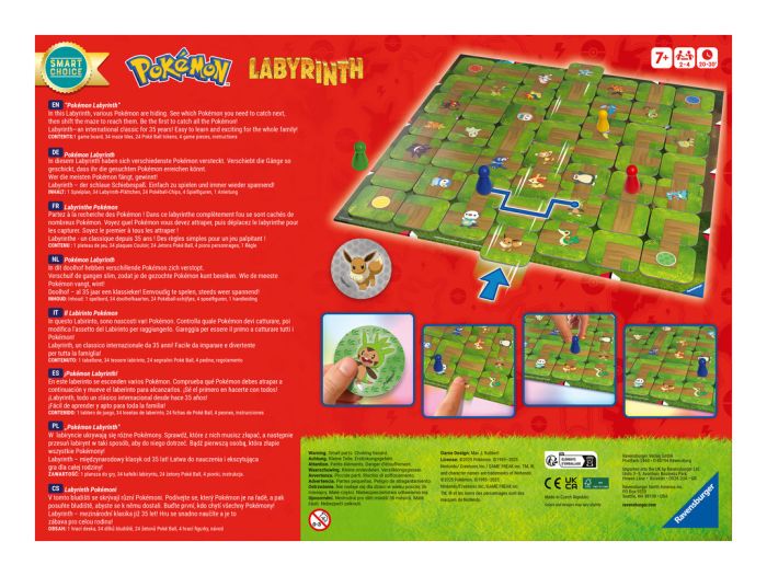 Pokemon: Labyrinth (Smart Choice) Board Game