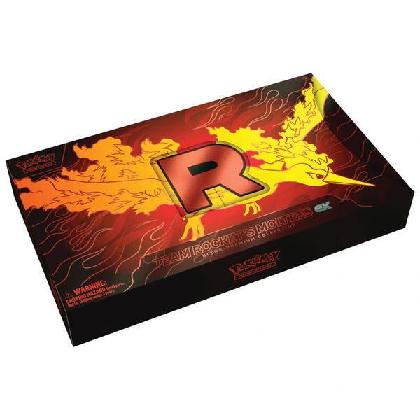Pokemon TCG: Team Rocket's Moltres ex Ultra Premium Collection