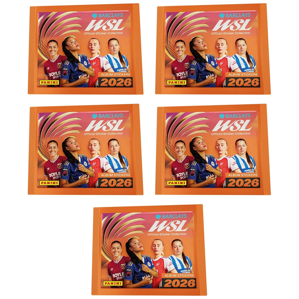 Barclay's Women's Super League 2026 Sticker Collection - Sealed Box (50 Packs)