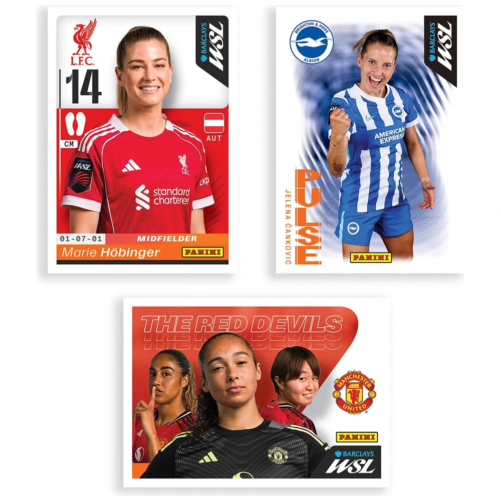 Barclay's Women's Super League 2026 Sticker Collection - Sealed Box (50 Packs)