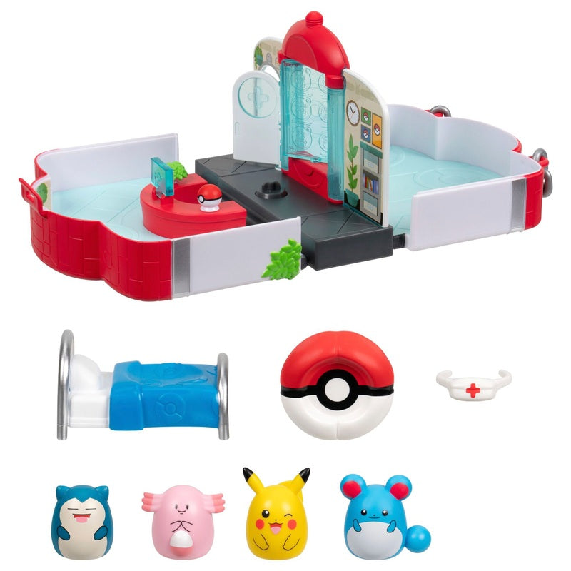 Squish-a-longs Pokemon Center Medium Playset