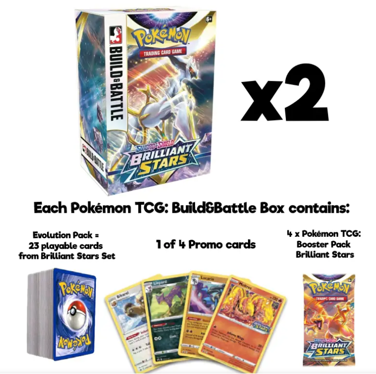 Pokemon TCG: Brilliant Stars Build and Battle Stadium Sealed