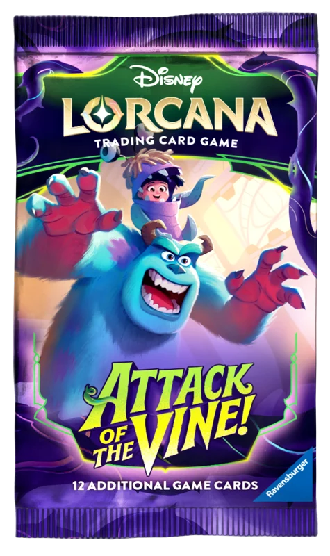 Disney Lorcana: Attack Of The Vine! Booster Box (24 Packs) *Pre Order*