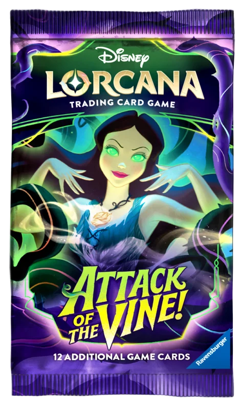 Disney Lorcana: Attack Of The Vine! Booster Box (24 Packs) *Pre Order*