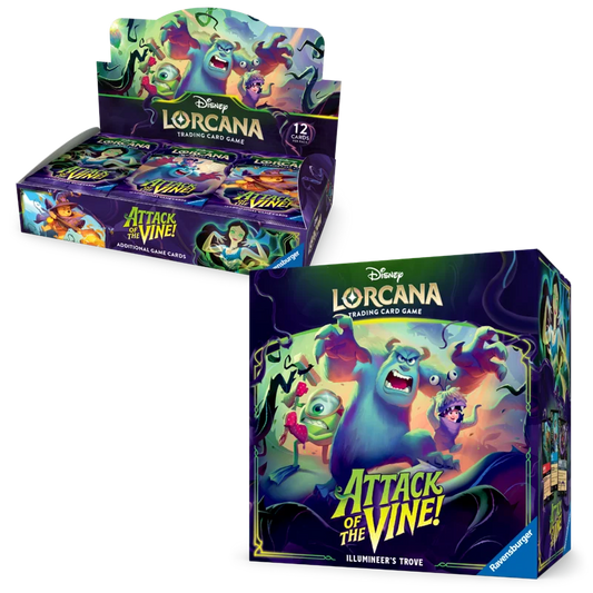 pre order lorcana booster box Disney Lorcana: Attack of the Vine (Japanese) TheTcgCollect This blooming terror is scary Preorder: Lorcana: Reign of Jafar