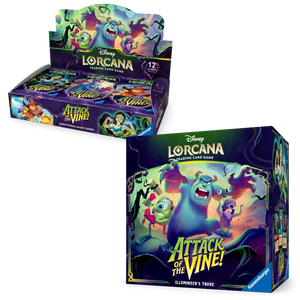 Disney Lorcana: Attack Of The Vine! Booster Box & Trove Bundle **Pre O