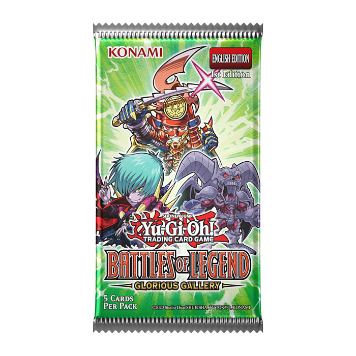 Yu-Gi-Oh!: Battles of Legend: Glorious Gallery Booster Box (24 Packs)