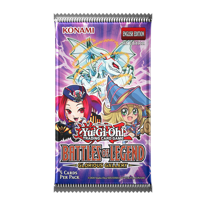 Yu-Gi-Oh!: Battles of Legend: Glorious Gallery Booster Box (24 Packs)