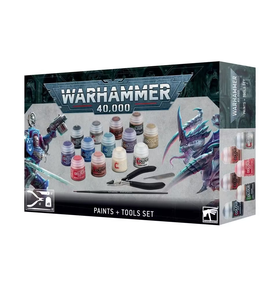 Warhammer: 40k - PAINTS + TOOLS