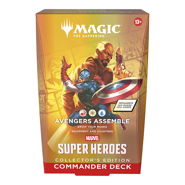 Magic The Gathering: Marvel Super Heroes Collector Commander Deck - Avengers Assemble
