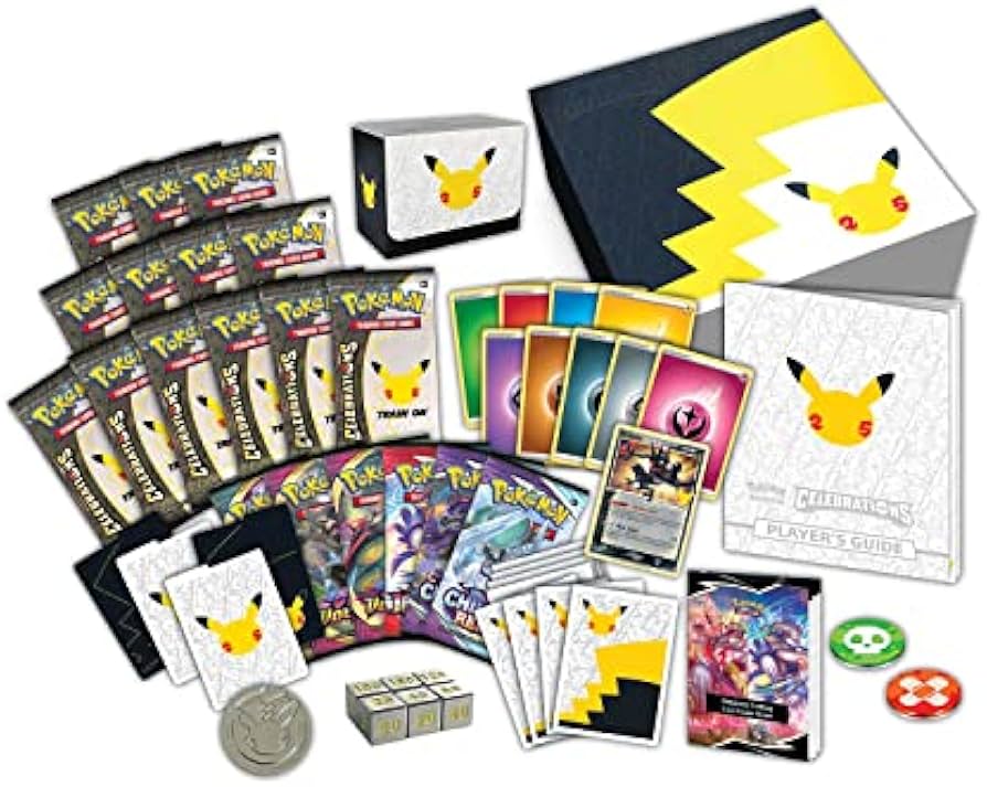 Pokemon TCG: Celebrations Pokemon Center Elite Trainer Box (ETB) with Acrylic Case