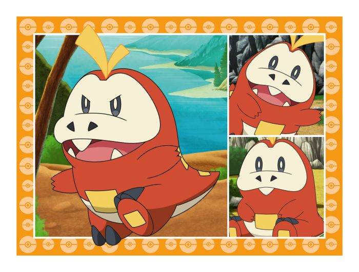 Pokemon: Speedy Puzzle Pokemon 4x35 Piece Jigsaw Puzzles