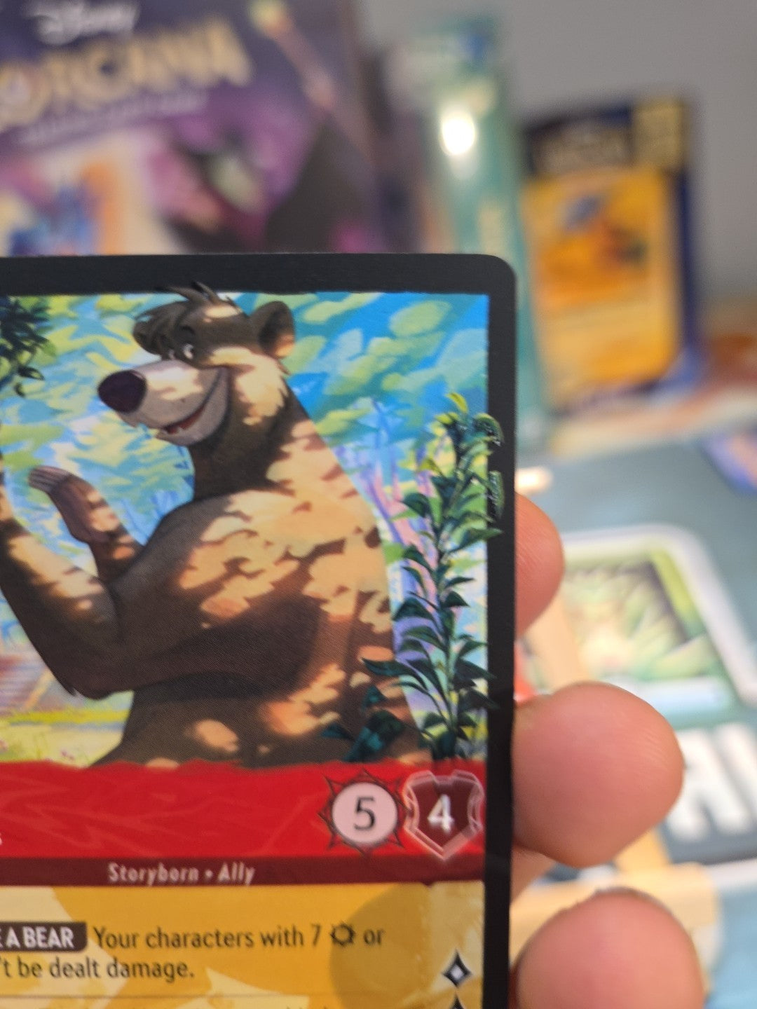 Disney Lorcana - Baloo Ol' Iron Paws Legendary 142/204 Archazia's Island