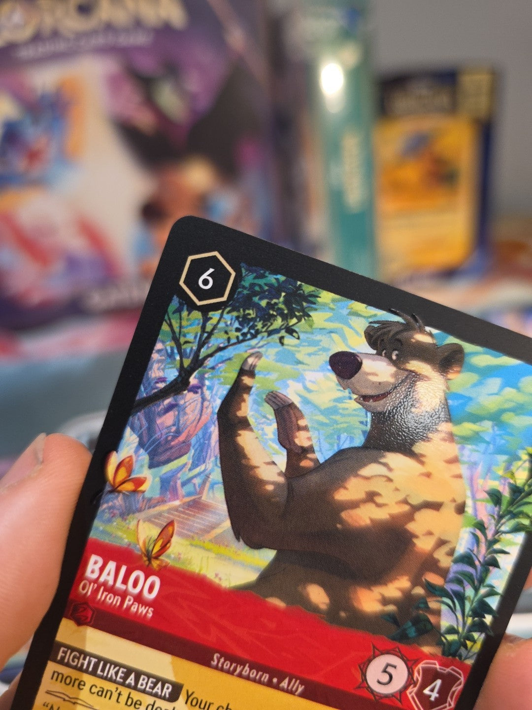 Disney Lorcana - Baloo Ol' Iron Paws Legendary 142/204 Archazia's Island