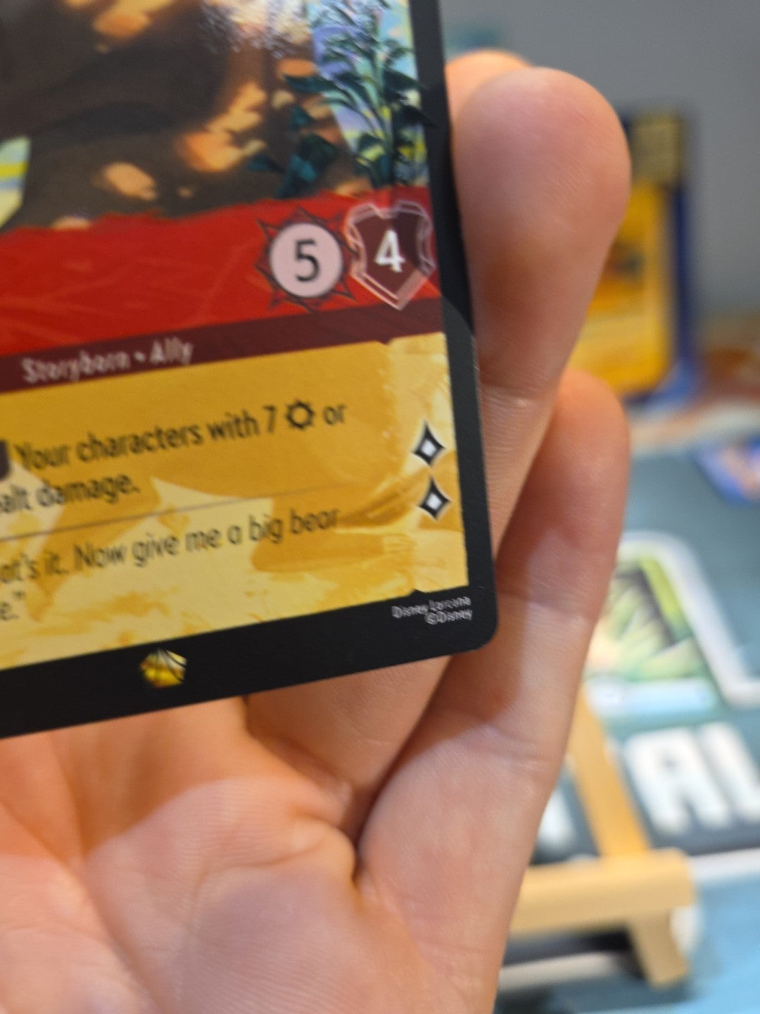 Disney Lorcana - Baloo Ol' Iron Paws Legendary 142/204 Archazia's Island