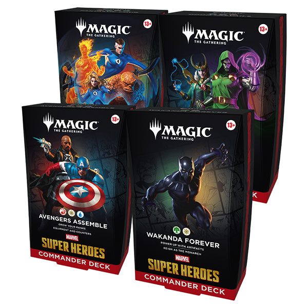 Magic The Gathering: Marvel Super Heroes Commander Deck - Avengers Assemble