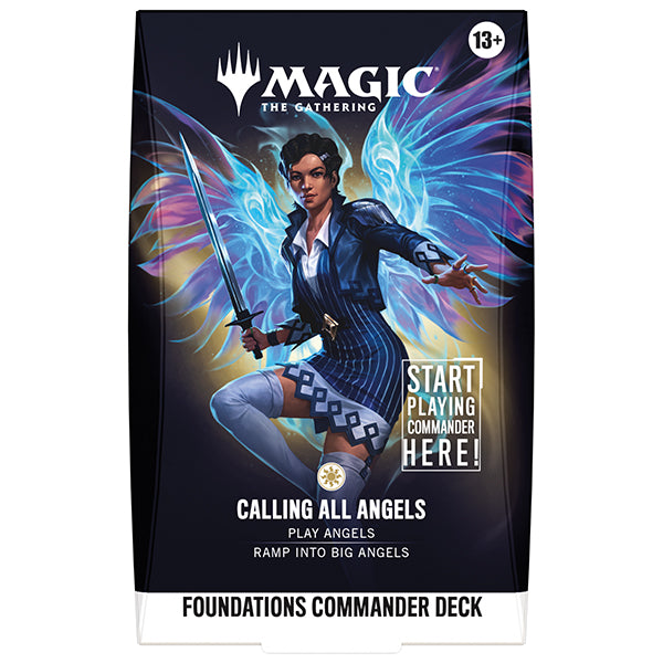 Magic The Gathering: Reality Fracture Foundations Starter Commander Deck - Calling All Angels