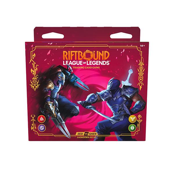 Riftbound: League of Legends Set 4 Vendetta - Showdown Decks - Zed vs Shen