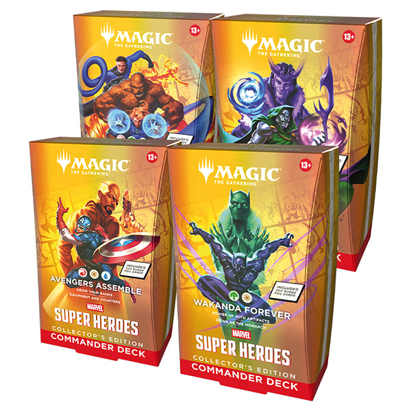 Magic The Gathering: Marvel Super Heroes Collector Commander Deck - Doom Prevails