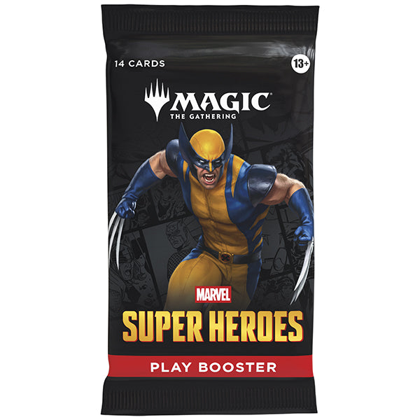 Magic The Gathering: Marvel Super Heroes Play Booster Box (30 Packs)