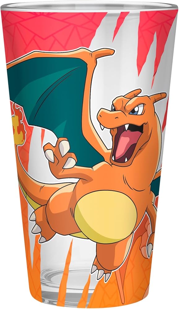 Pokemon: Gift Set – Charizard Glass, Pikachu Heat Change Mug & Notebook